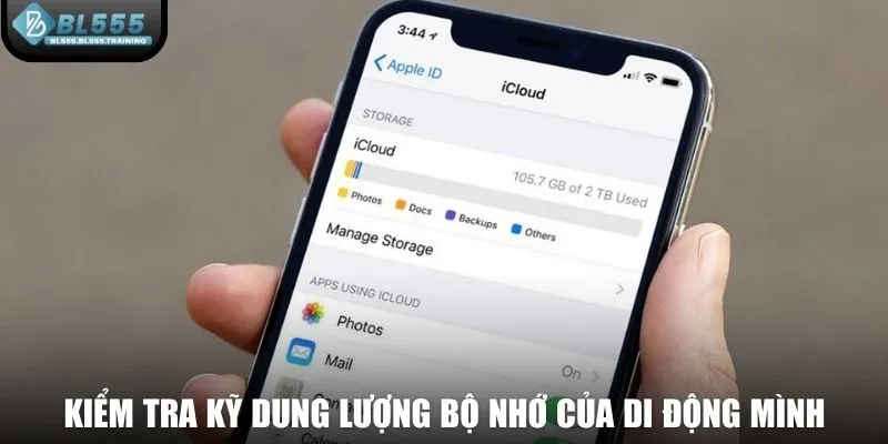 Kiểm tra kỹ dung lượng bộ nhớ của di động mình